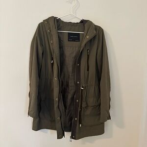 Zara Basic Jacket Green from 2010s